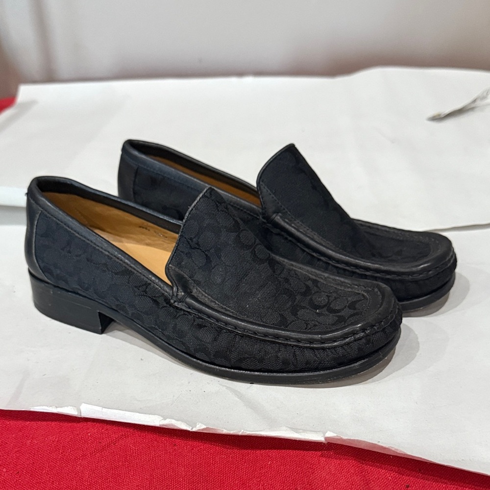 Coach Black Loafers for Women